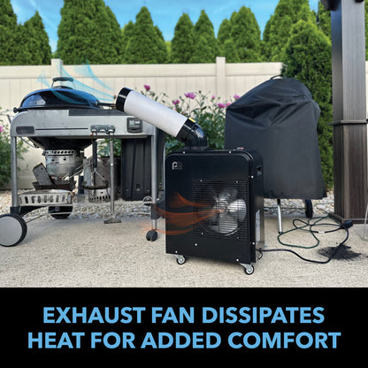 Perfect Aire 7,000 BTU Portable Indoor Outdoor Spot Cooler, No Installation Needed