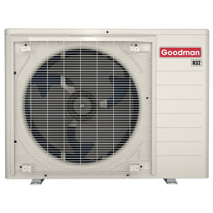 Goodman 2 Ton 19.0 SEER2 80% AFUE 80,000 BTU Gas Furnace and R32 Air Conditioner System - Upflow/Horizontal