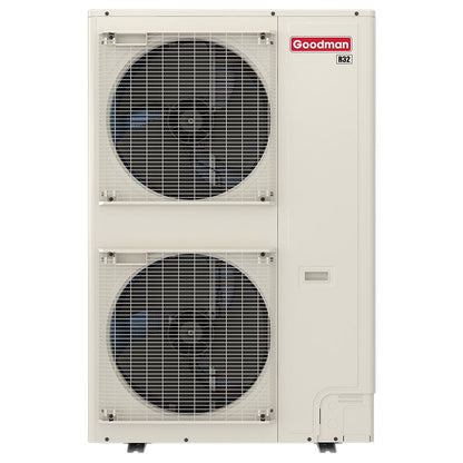Goodman 5 Ton 16.0 SEER2 80% AFUE 80,000 BTU Gas Furnace and R32 Air Conditioner System - Downflow/Horizontal