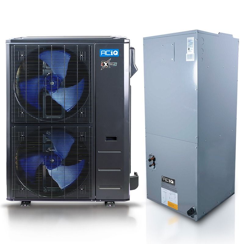 ACIQ Extreme Series 5 Ton 16 SEER2 High Efficiency Heat Pump Split System - R454B Inverter - Multi-Positional