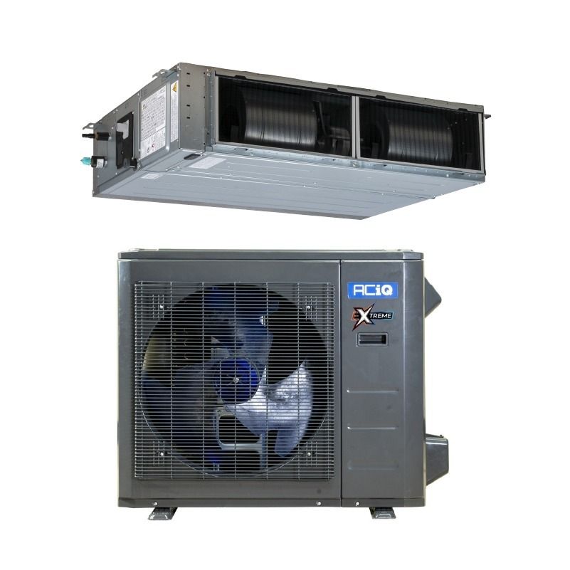 ACIQ 3 Ton 15.4 SEER2 High Efficiency Heat Pump Split System - R454B Inverter - Ceiling-Mounted | Extreme Series