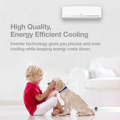 Perfect Aire | Perfect Aire 12000 BTU Quick Connect SYSTEM 115V (R454B) | 
12,000 BTU Mini-Split Quick Connect Kit
No ducts? No problem. This 12,000 BTU mini-split quick conn