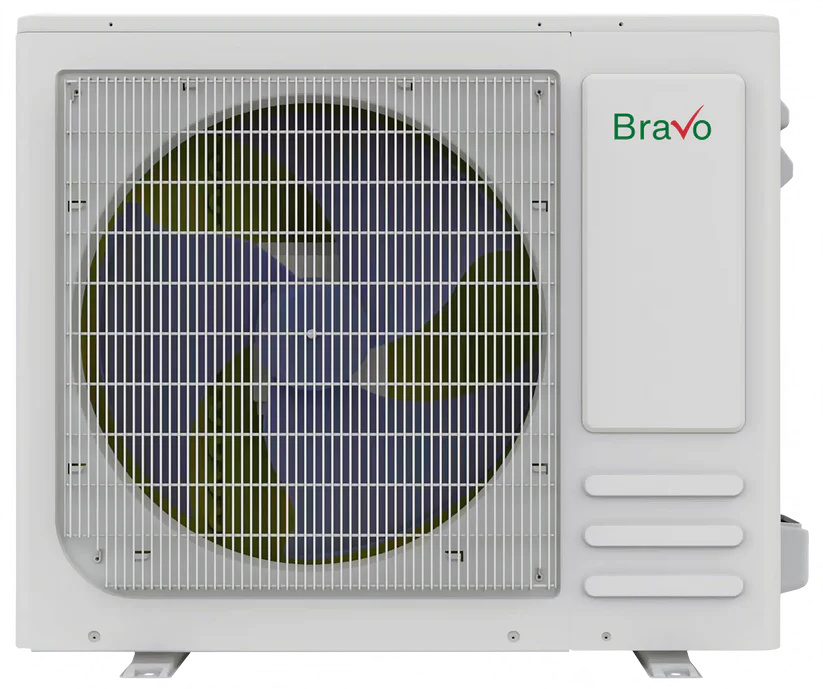 Bravo 24,000 BTU 22.0 SEER2 Single Zone Concealed Duct Mini Split System w/ 16ft Installation Kit | Pisa series - R32 | 230V