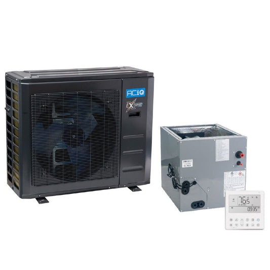 ACiQ 2.5 Ton 16 SEER2 High Efficiency Central Heat Pump with 17.5" Multi-Positional Cased Coil | Inverter | Extreme Series - R454B