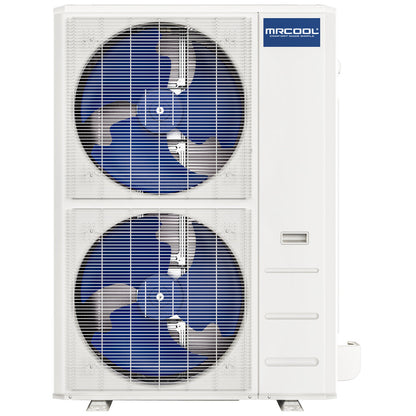 MRCOOL® 2nd Gen 48,000 BTU (4 TON) R454B Hyper Heat Multi-Position Central Ducted Air Handler Mini Split Complete System (Choose your Installation Kit) - MVP-48-HP-MUAH-230A00-O + CENTRAL-48-HP-C-230B00-O
