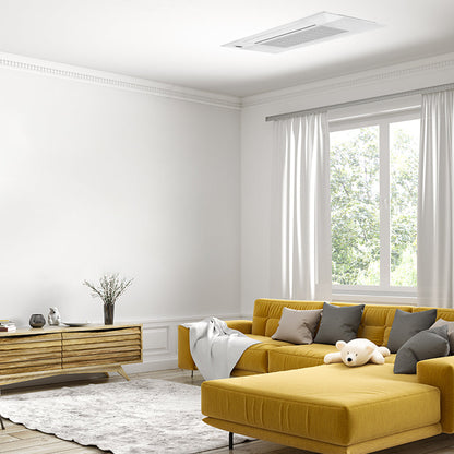 mrcool diy® 5th gen outtasight® 12k btu ceiling cassette