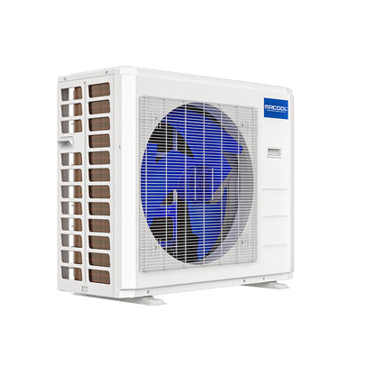 MRCOOL DIY 5th Gen 2-Zone Ductless Mini Split AC & Heat Pump 36000 BTU (9K+12K), One-Way Cassette Units, 230V