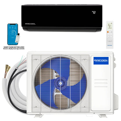 MRCOOL | MRCOOL® DIY® Select 1st Gen - 18K BTU 230V Mini Split System – 17.3 SEER2 Heat Pump – Easy Install – R454B – Up to 800 Sq Ft Black Wall Mount Air handler + Condenser - 11.5ft pre-charge line set. | 
  :root {
    --hvx-golden: #FAA819;
    --hvx-slate: #262626;
    --hvx-ivory: #F4F1E6;
    --hvx-