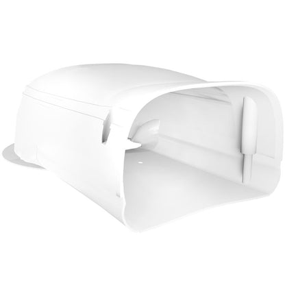 MRCOOL 12FT LineGuard 4.5 in. 16-Piece Complete Line Set Cover Kit for Ductless Mini-Split or Central System