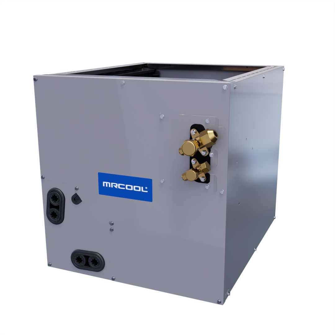 MRCOOL 2 Ton Central Hyper Heat Air Conditioner and 80% AFUE, 60K BTU 17.5" Gas Furnace Split System - Upflow, Horizontal, or Downflow