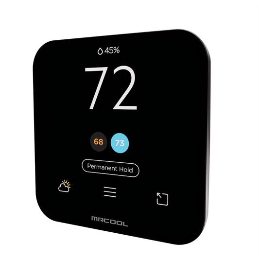 MRCOOL Smart Thermostat in Black (Compatible with Ducted Systems Only), MST06