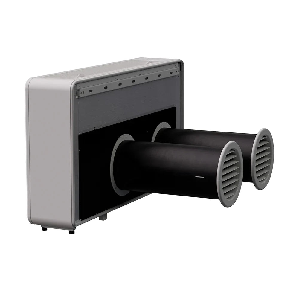 MRCOOL® Monoblock MTHP 10,000 BTU 115V Wall Mounted Heating & Cooling System – No Outdoor Unit – WiFi – R32 – MDM10115D