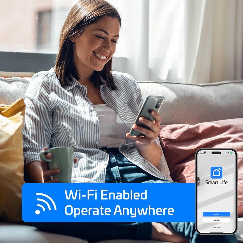 ACIQ Essentials Series 2-Zone Ductless Mini Split AC & Heat Pump 24000 BTU (12K+12K), Wall Mount Units, 230V - R32
