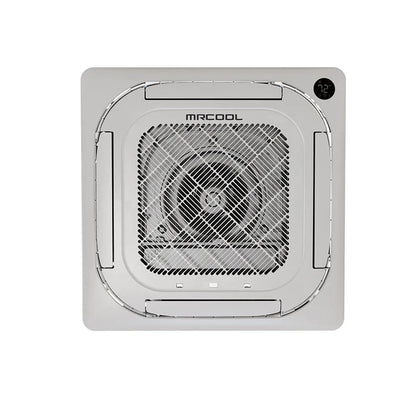 MRCOOL Olympus 4th Generation 2-Zone Ductless Mini Split AC & Heat Pump 18000 BTU (9K+9K), Ceiling Cassette Units, 230V