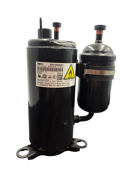 DC Inverter Rotary Compressor KSN140D58UFZ 245V, at 180Hz R454B, R32, R410A | Part# 11103020006459