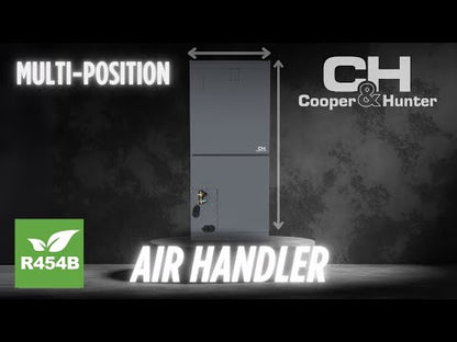 Cooper&Hunter Ducted High Efficiency Multi-position Air Handler Mini Split AC Indoor Unit – 18000 BTU