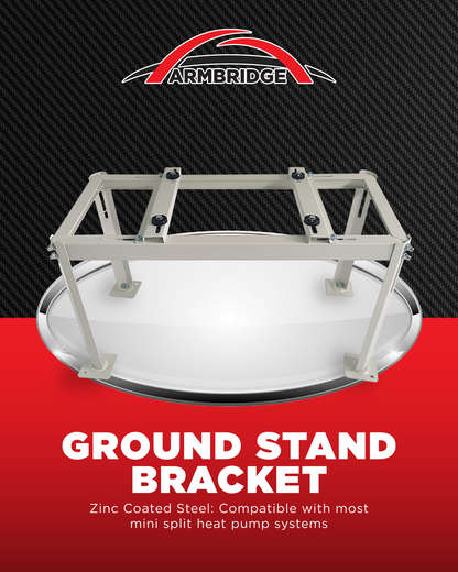 ARMBRIDGE Heavy-Duty Mini Split Ground Stand 330+ lbs Capacity