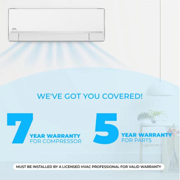Cooper&Hunter 30,000 BTU Astoria Single Zone Wall Mount Minisplit Heat Pump System R410A 230V