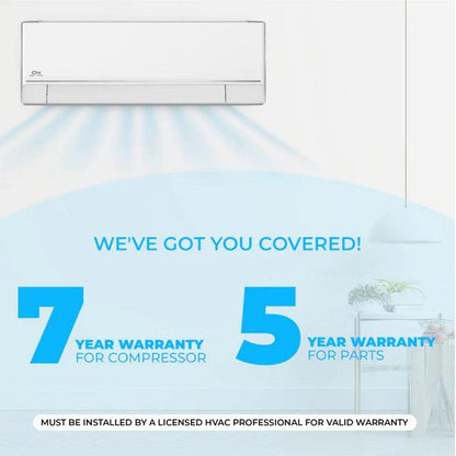 Cooper&Hunter 30,000 BTU Astoria Single Zone Wall Mount Minisplit Heat Pump System R410A 230V