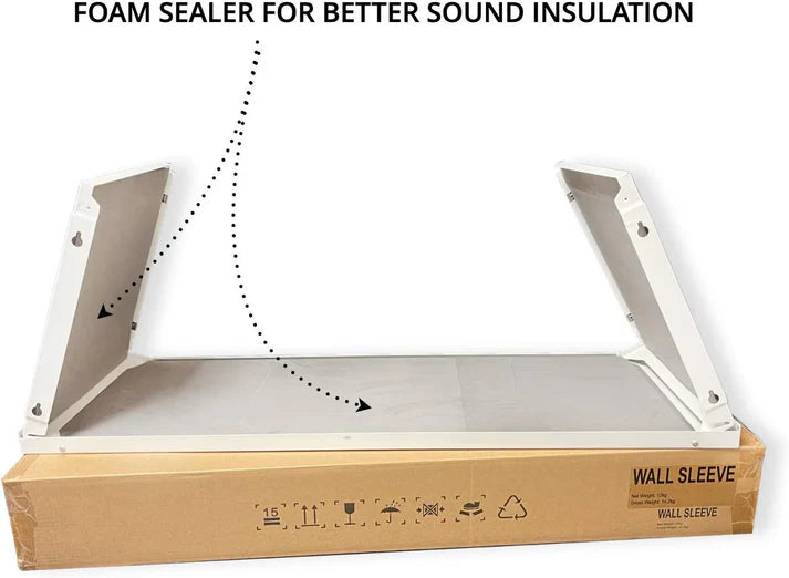 Cooper&Hunter Universal PTAC Folded Metal Wall Sleeve And Exterior Grille