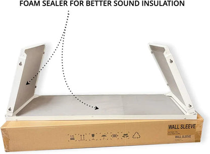 Cooper&Hunter Universal PTAC Folded Metal Wall Sleeve And Exterior Grille