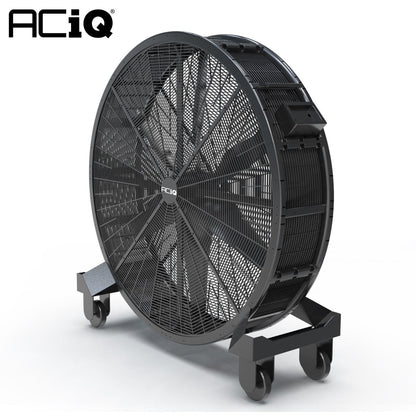 ACiQ 39 Inch Industrial Mobile Drum Fan - 10000 CFM 3-Speed 110V