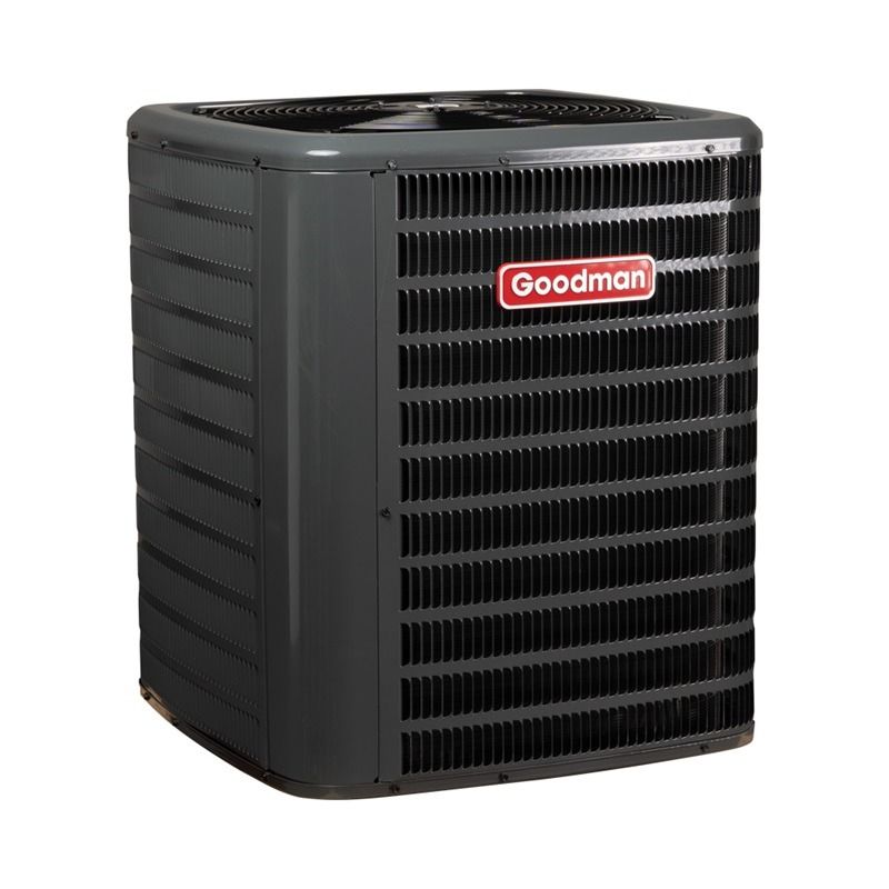 Goodman 3 Ton 17.2 SEER2 80% AFUE 100,000 BTU Furnace and High Efficiency Heat Pump System | Inverter - R32 - Upflow/Horizontal