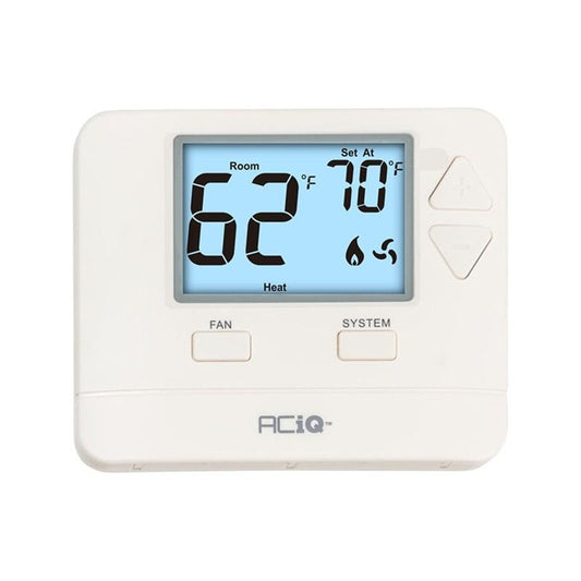 ACiQ Non-Programmable Thermostat 1 Heat / 1 Cool