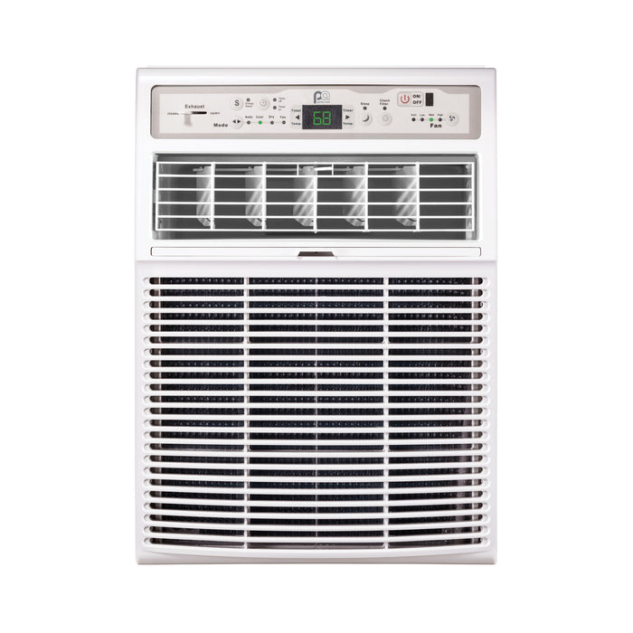 Perfect Aire 10,000 BTU 115V Casement Slider Window Air Conditioner with Follow-Me Remote Control